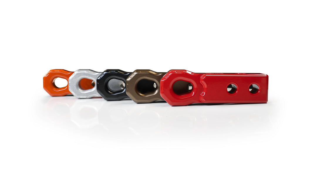 Agency 6 Soft Shackle Recovery Block with Soft Shackle &amp; Hitch Pin – 2" Receiver