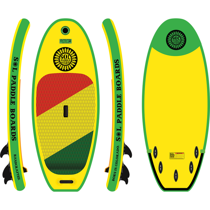 SOLjah Inflatable River Surfboard