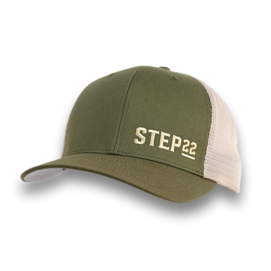 STEP 22 Mesh Hat Olive / Khaki