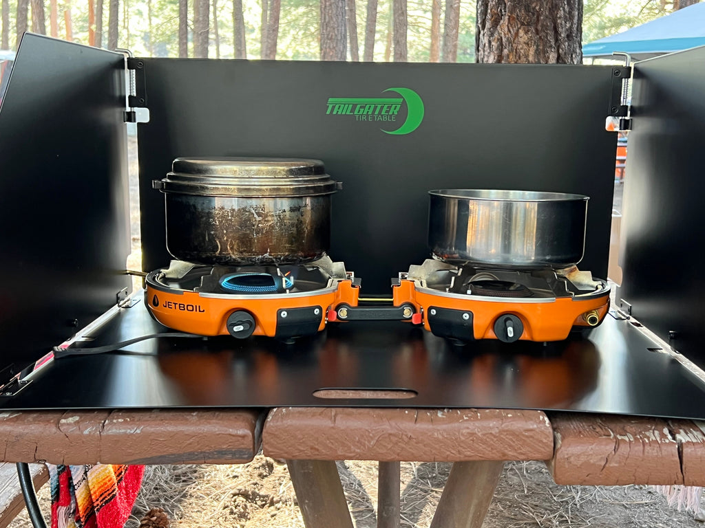 Tire Table BBQ Windscreens