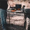 Large Steel Camping Tire Table