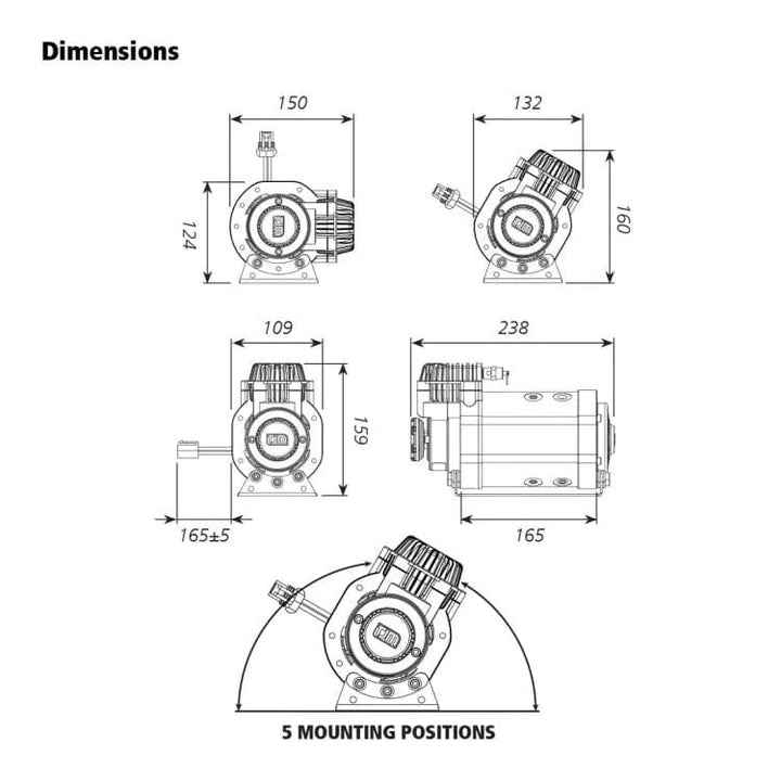 TJM Pro Series Single Air Compressor