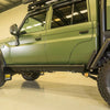 TJM Rock Slider Steel Tex Black Land Cruiser 70 Series