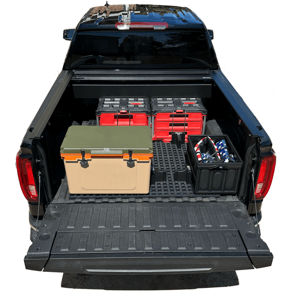 Tmat Truck Bed Organizer Slide Out Mat | Universal Fit for Short Beds 5'6" to 5'9"