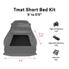 Tmat Truck Bed Organizer Slide Out Mat | Universal Fit for Short Beds 5' to 5'5"