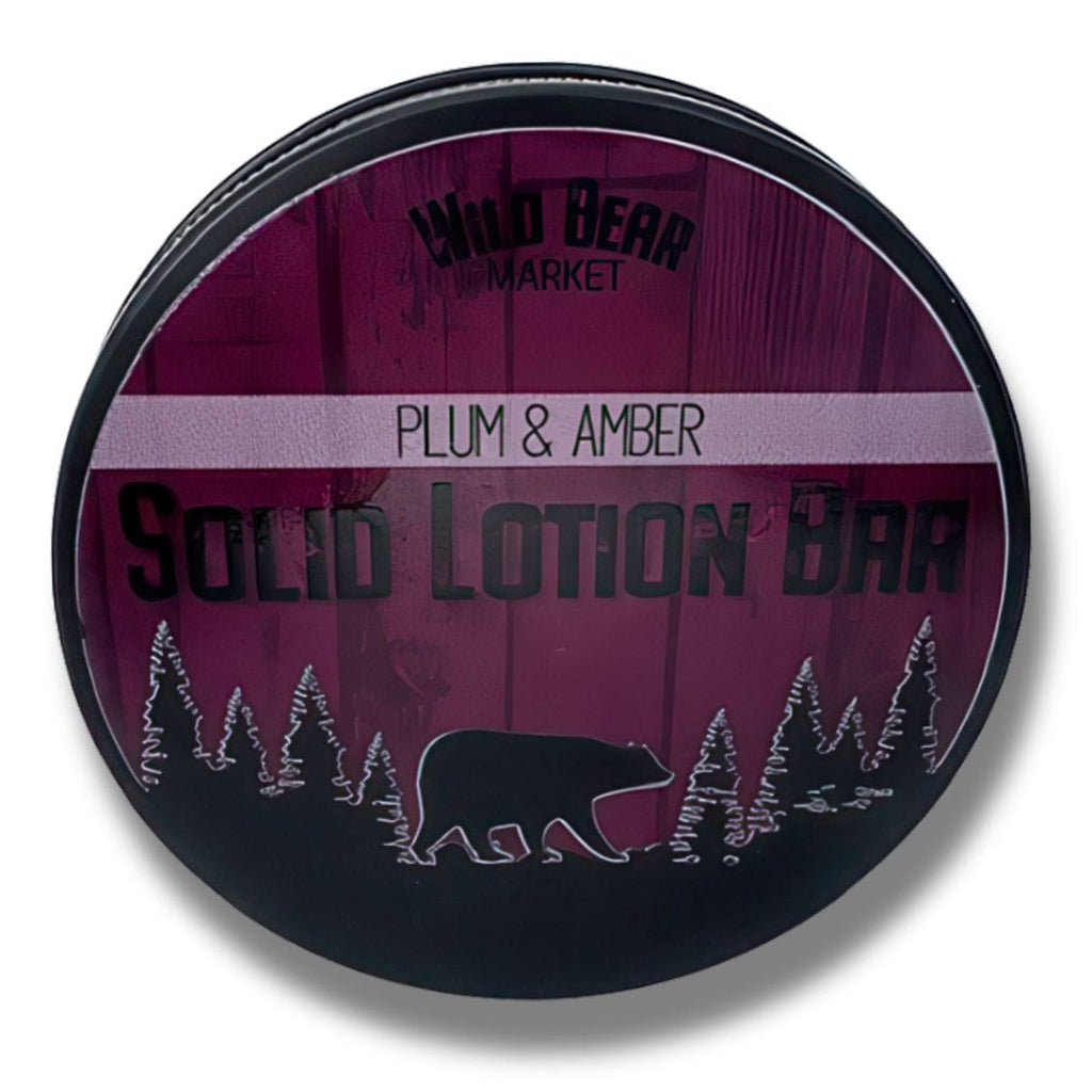 Plum & Amber Solid Lotion Bar