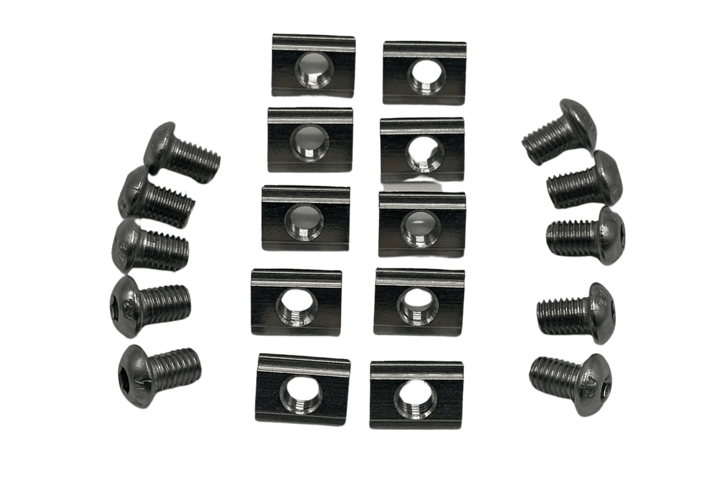 BEAST T-Nut and Bolt Kit - Pack of 10