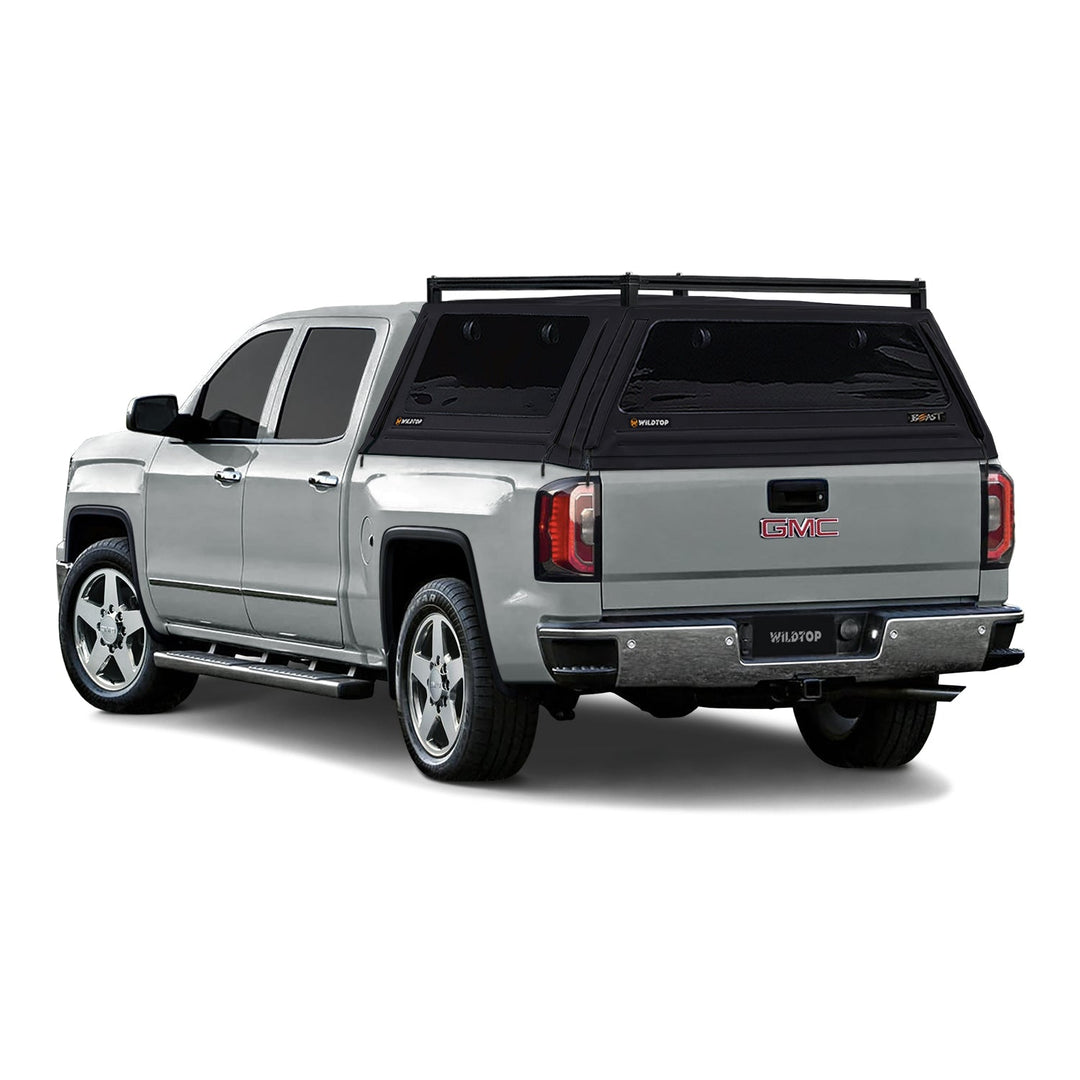WildTop BEAST Soft Truck Cap for GMC Sierra 2014-2018 Standard Bed (78.9 in)