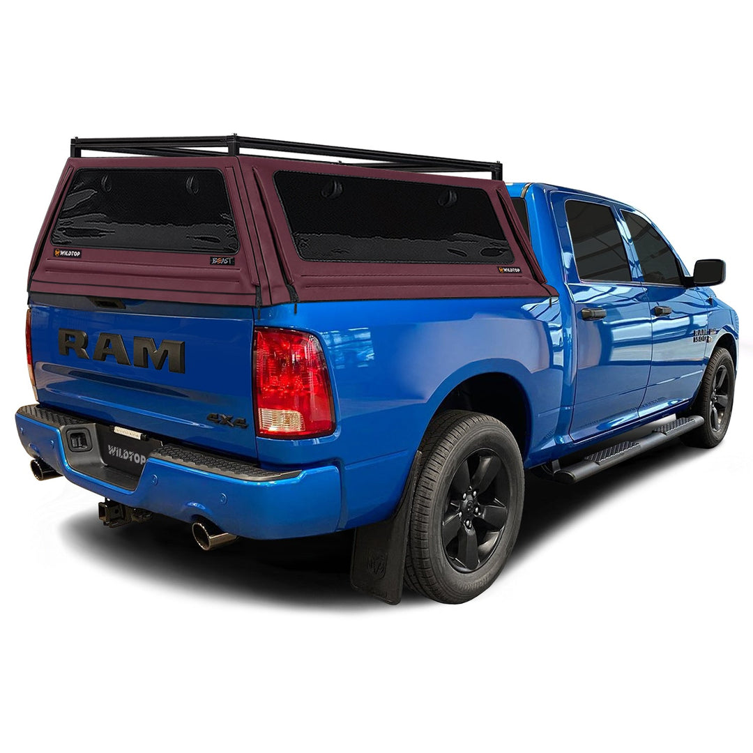 WildTop BEAST Soft Truck Cap for Ram 1500 2009-Current Classic Body Style DS 5&