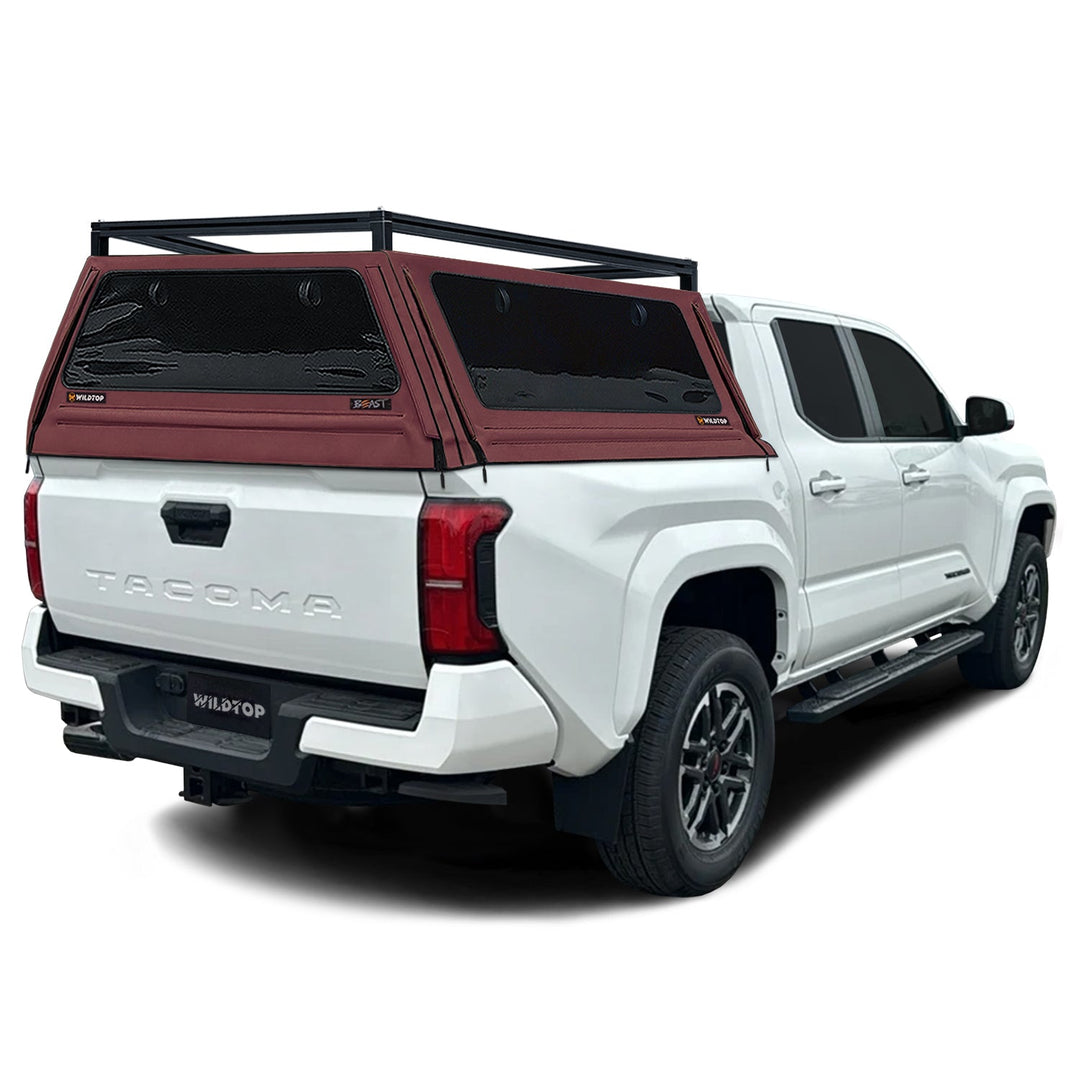 WildTop BEAST Soft Truck Cap for Toyota Tacoma 4th Gen 2024-Current 6ft Bed (73.5 in)