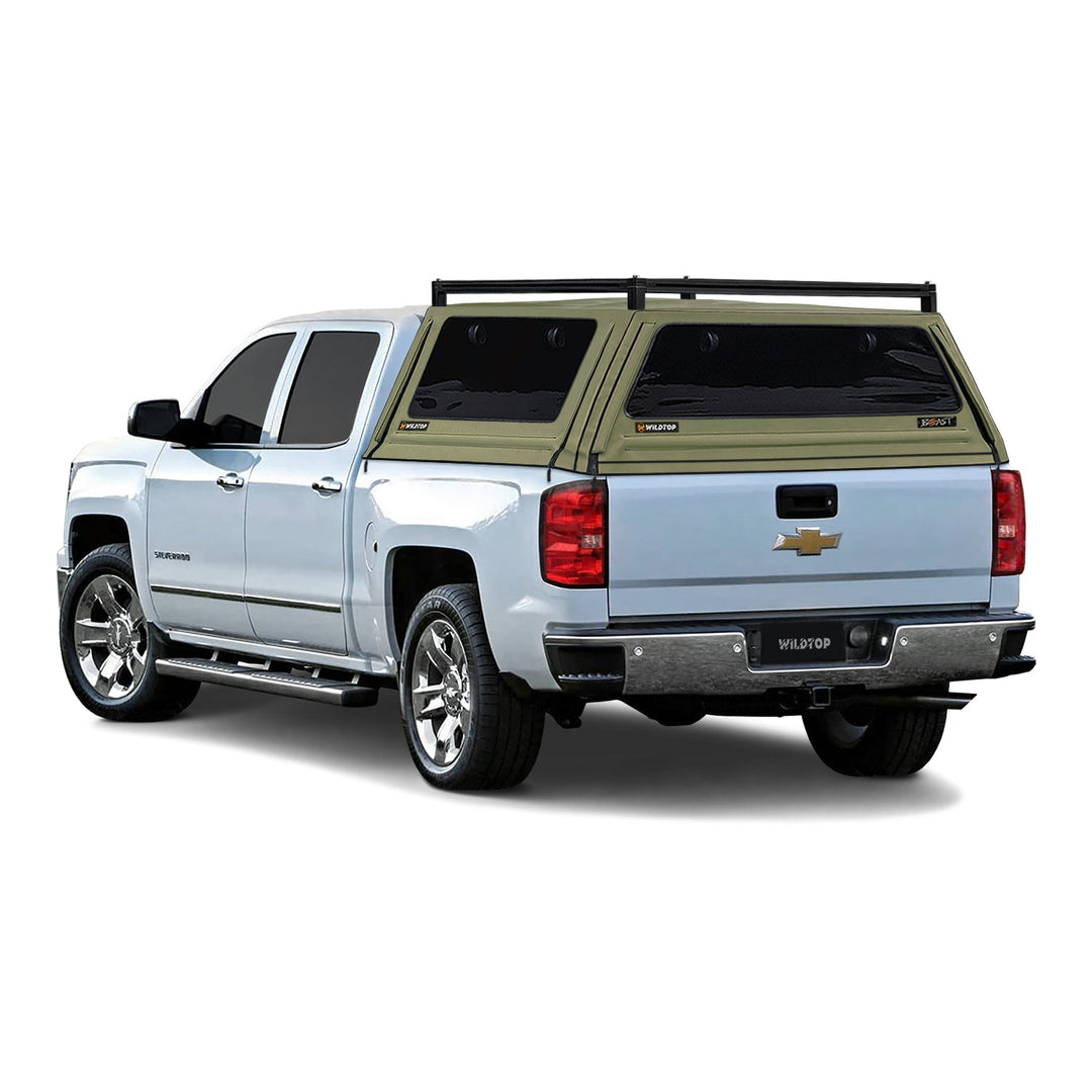 WildTop BEAST Soft Truck Cap for Chevrolet Silverado 2014-2018 Standard Bed (78.9 in)