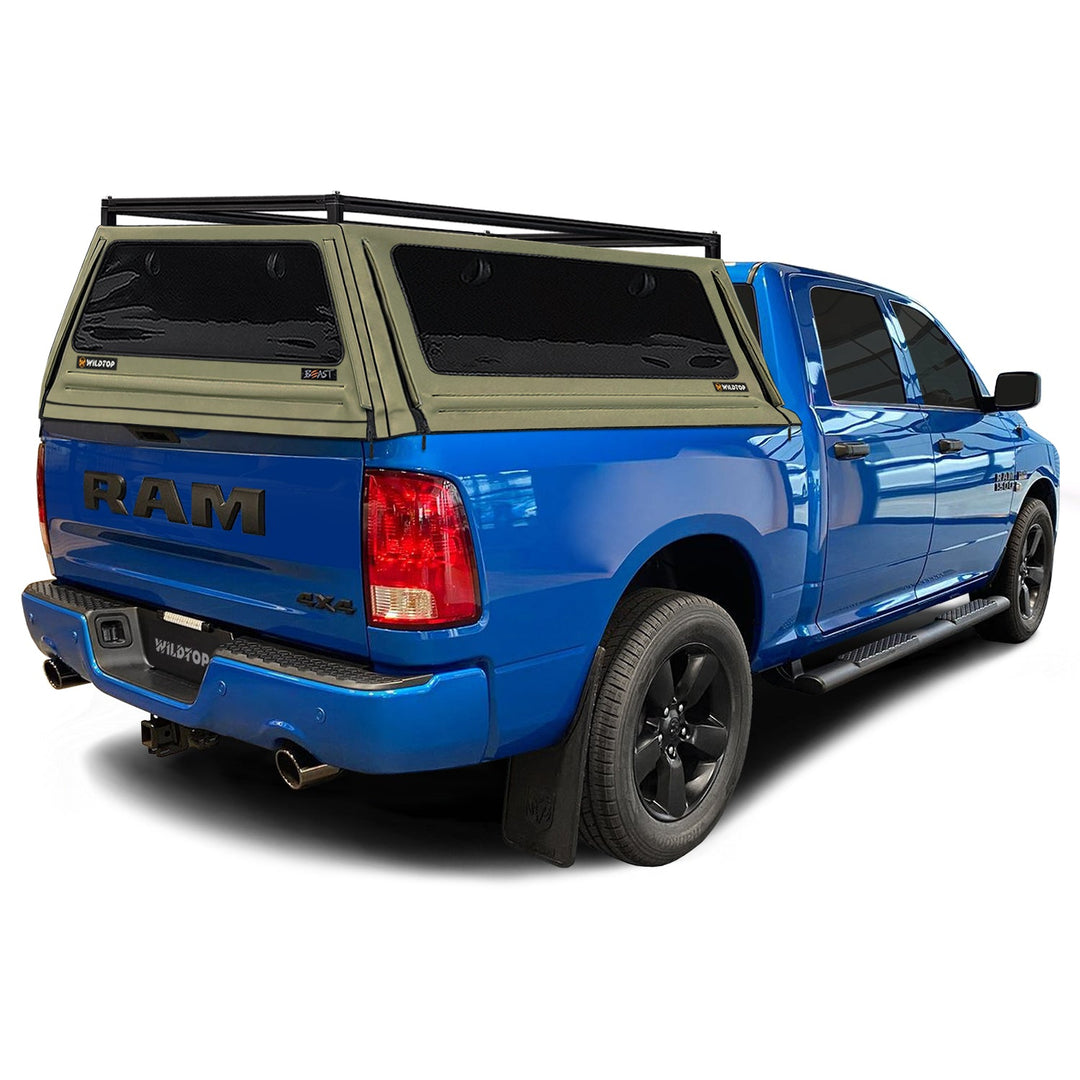 WildTop BEAST Soft Truck Cap for Ram 1500 2009-Current Classic Body Style DS 5&