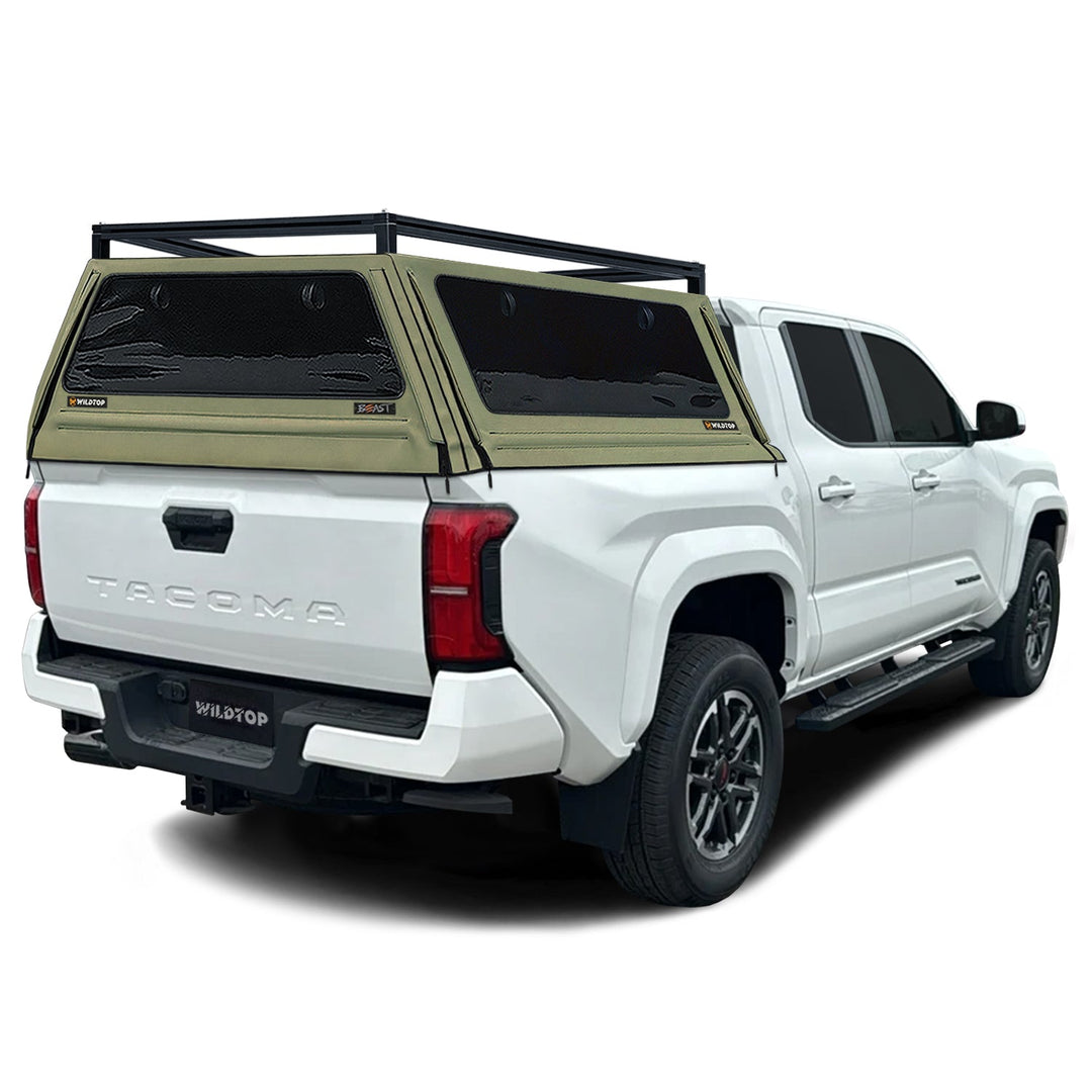 WildTop BEAST Soft Truck Cap for Toyota Tacoma 4th Gen 2024-Current 6ft Bed (73.5 in)