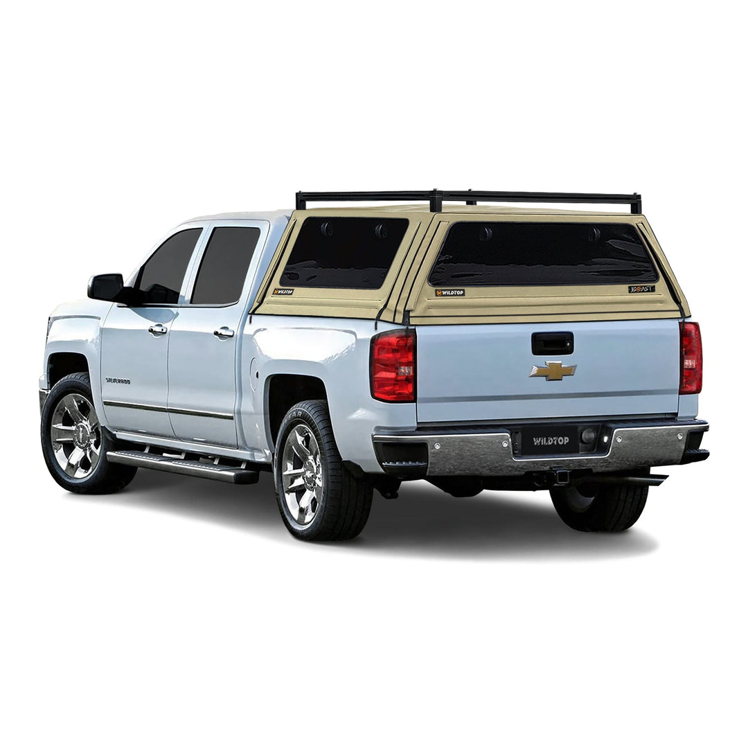WildTop BEAST Soft Truck Cap for Chevrolet Silverado 2014-2018 Standard Bed (78.9 in)