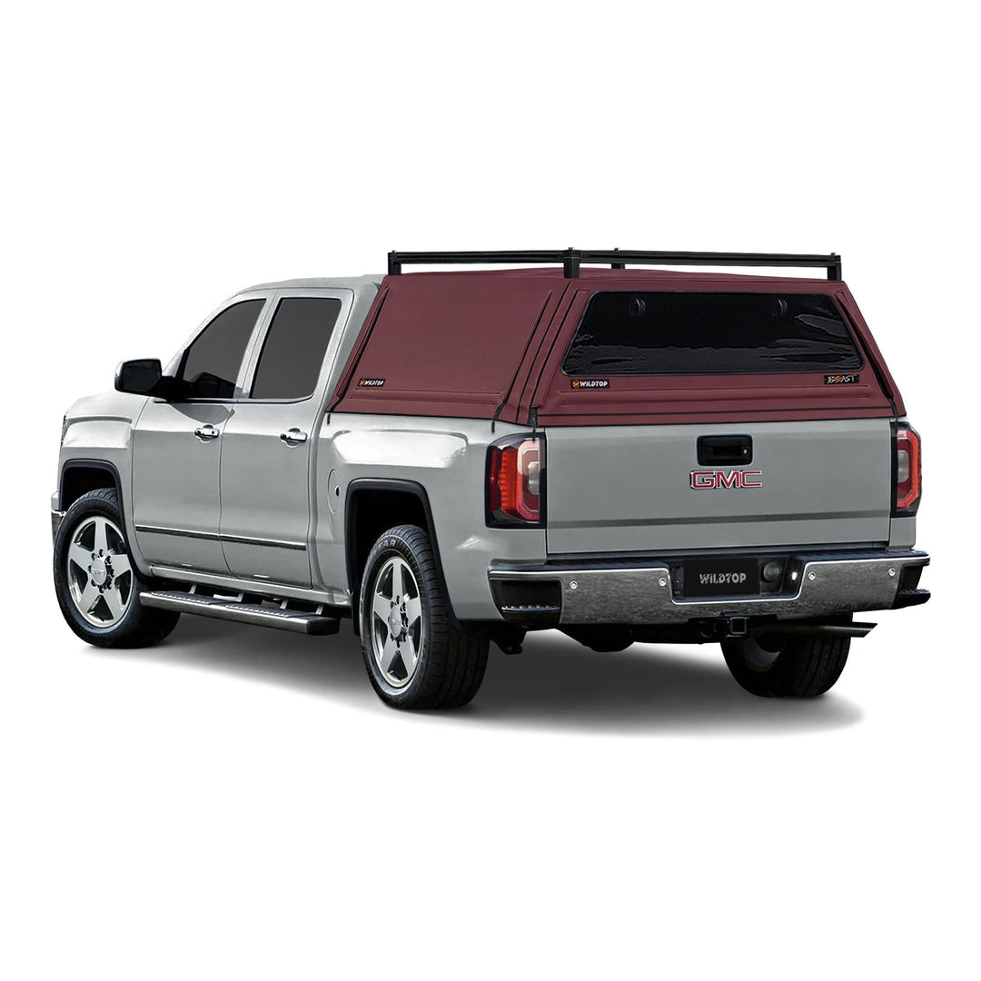 WildTop BEAST Soft Truck Cap for GMC Sierra 2014-2018 Standard Bed (78.9 in)