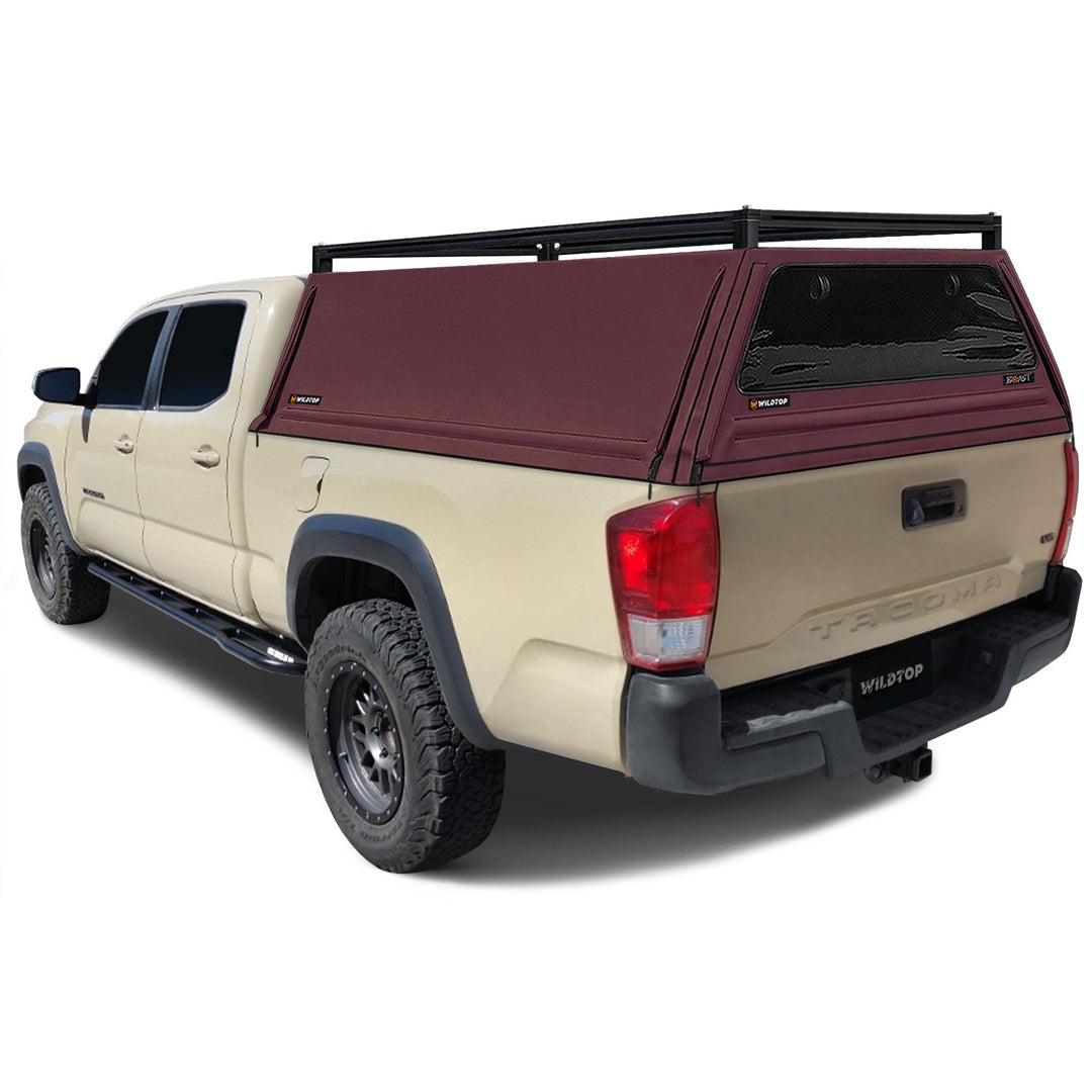 WildTop BEAST Soft Truck Cap for Toyota Tacoma 3rd Gen 2016-2023 6ft Bed (73.7 in)