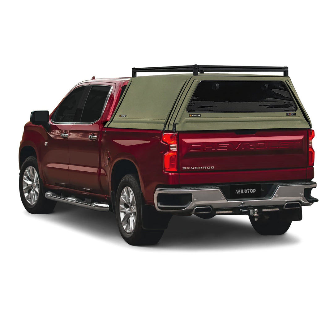 WildTop BEAST Soft Truck Cap for Chevrolet Silverado 2019-Current Short Bed (69.9 in)