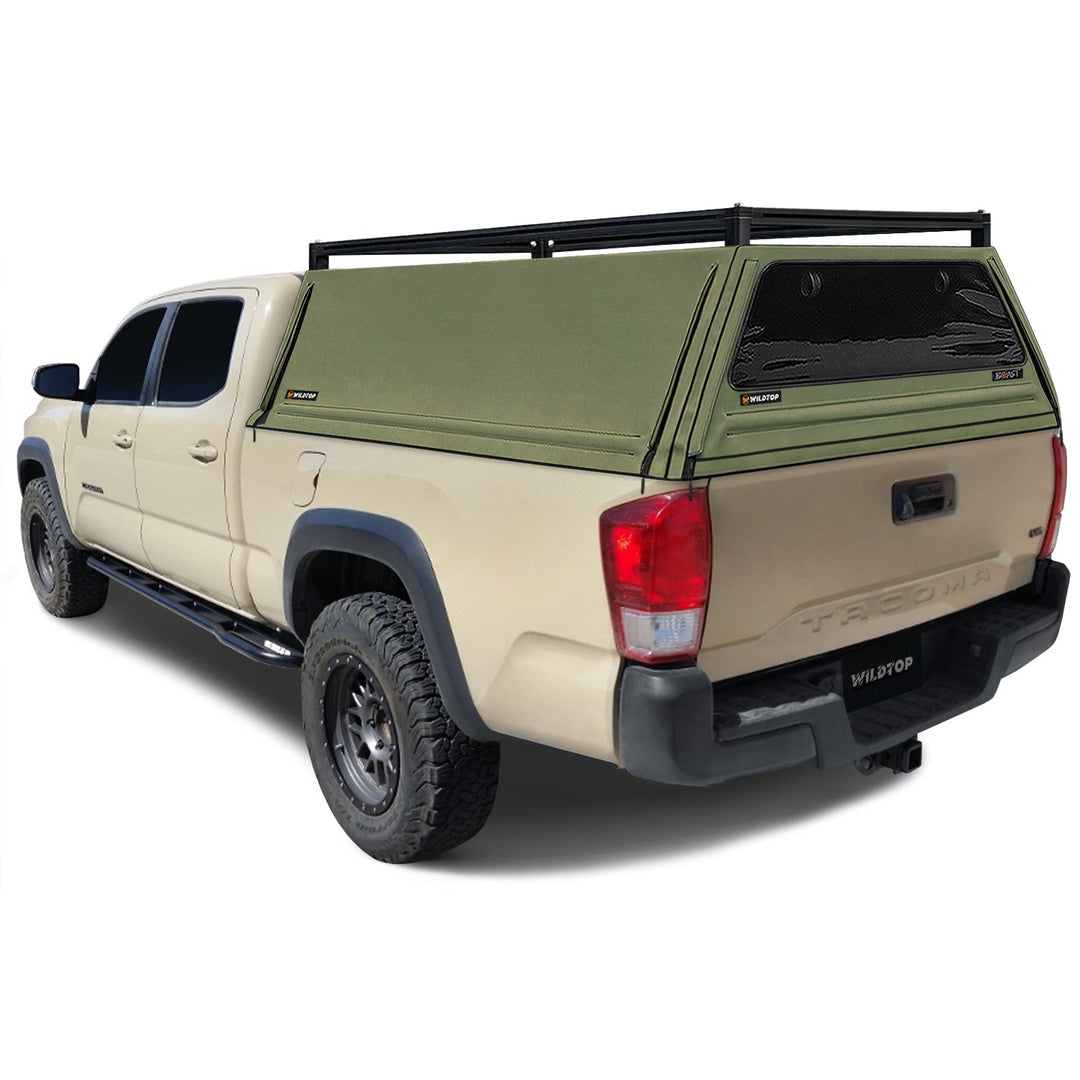 WildTop BEAST Soft Truck Cap for Toyota Tacoma 3rd Gen 2016-2023 6ft Bed (73.7 in)
