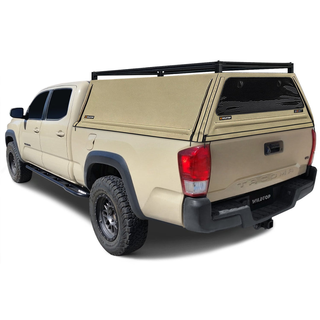 WildTop BEAST Soft Truck Cap for Toyota Tacoma 3rd Gen 2016-2023 6ft Bed (73.7 in)