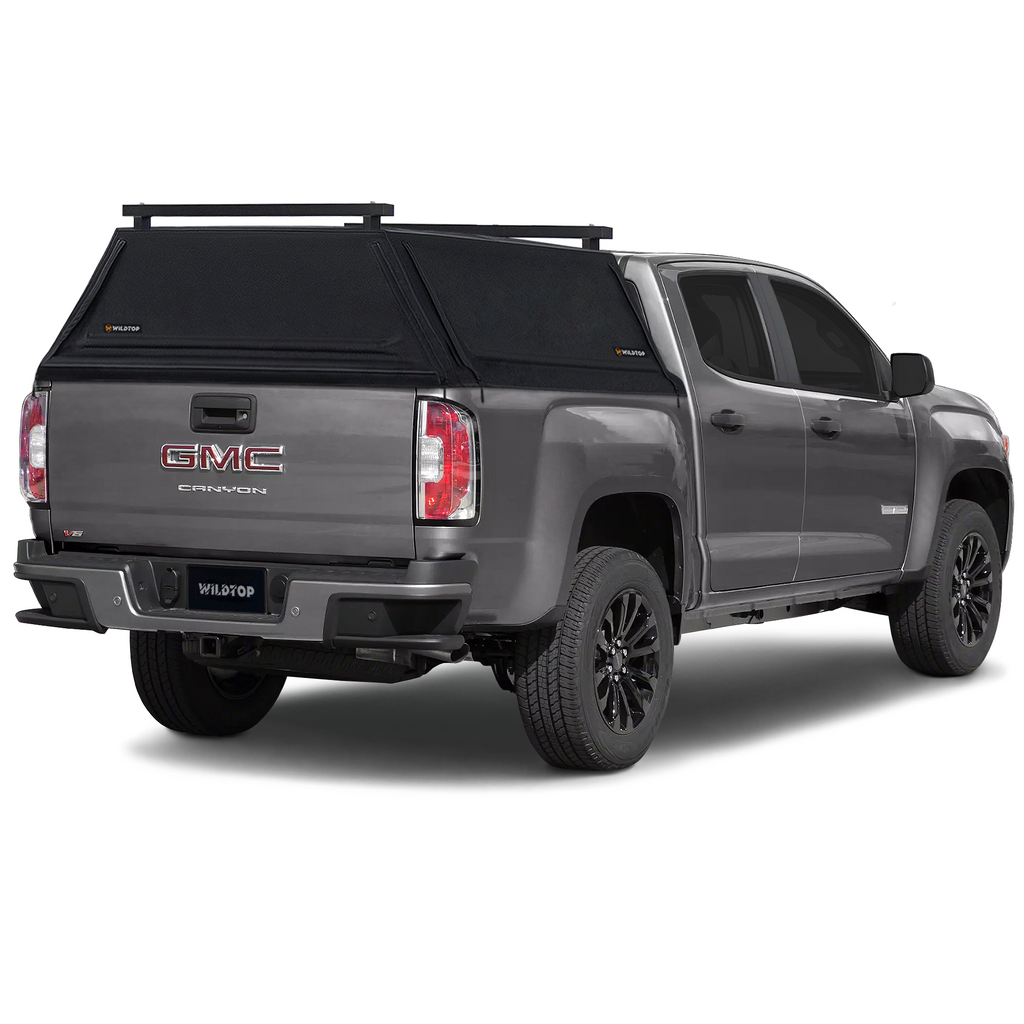 WildTop Soft Truck Cap for GMC Canyon Gen 2 2015-2022 Short Bed (61.7 in)