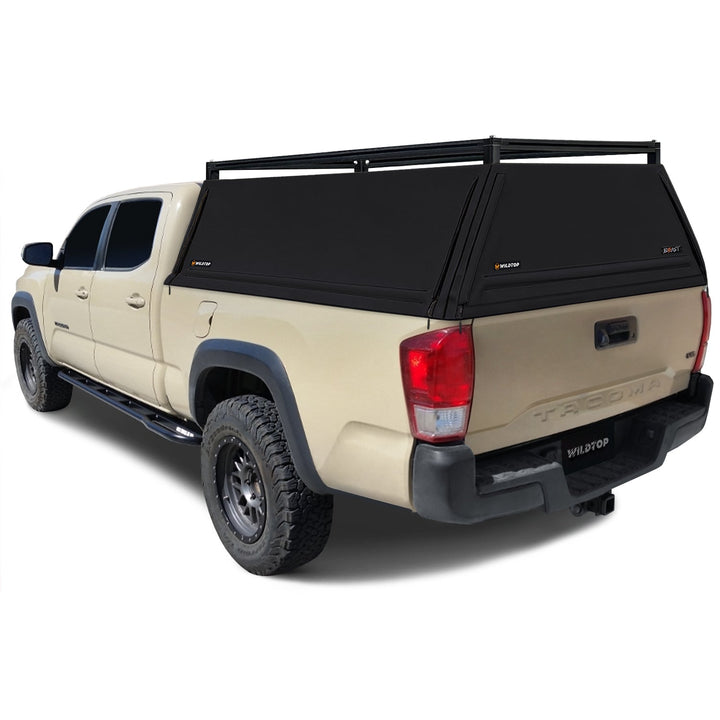 WildTop BEAST Soft Truck Cap for Toyota Tacoma 3rd Gen 2016-2023 6ft Bed (73.7 in)