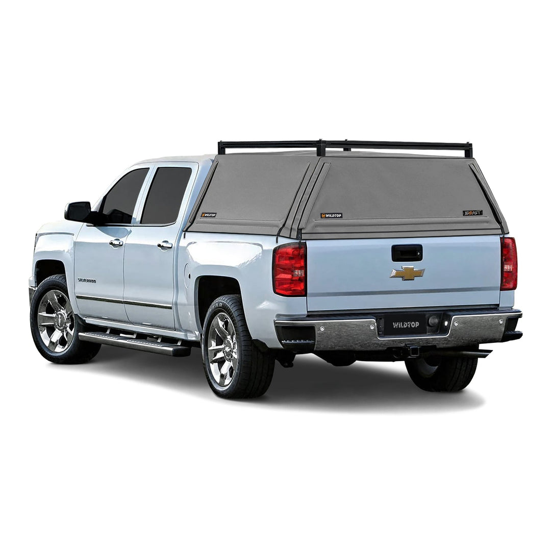 WildTop BEAST Soft Truck Cap for Chevrolet Silverado 2014-2018 Standard Bed (78.9 in)