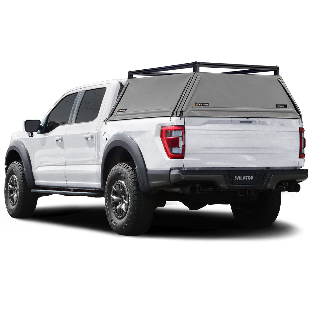 WildTop BEAST Soft Truck Cap for Ford F-150 2009-2014 5.5 ft Bed (67.1 in)