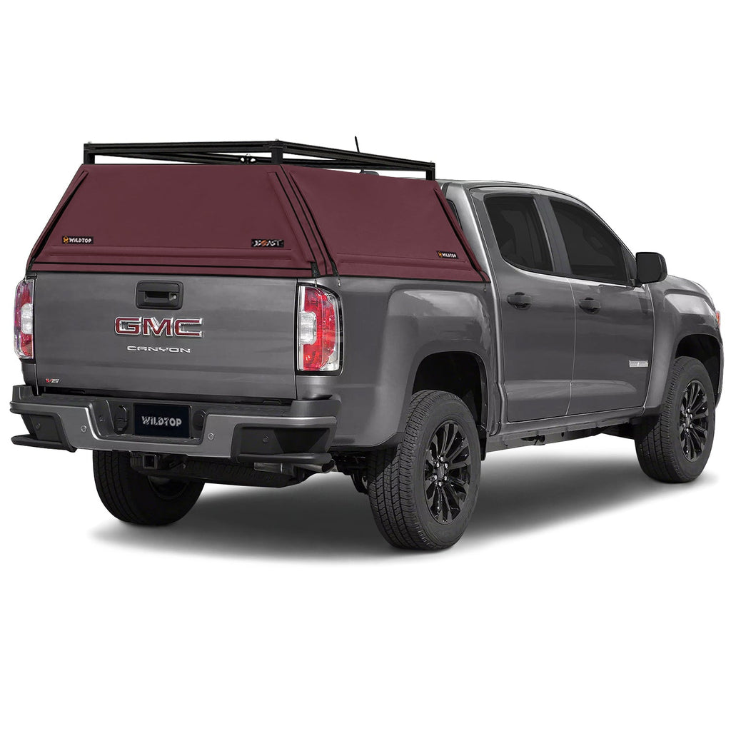 WildTop BEAST Soft Truck Cap for GMC Canyon Gen 2 2015-2022 Short Bed (61.7 in)