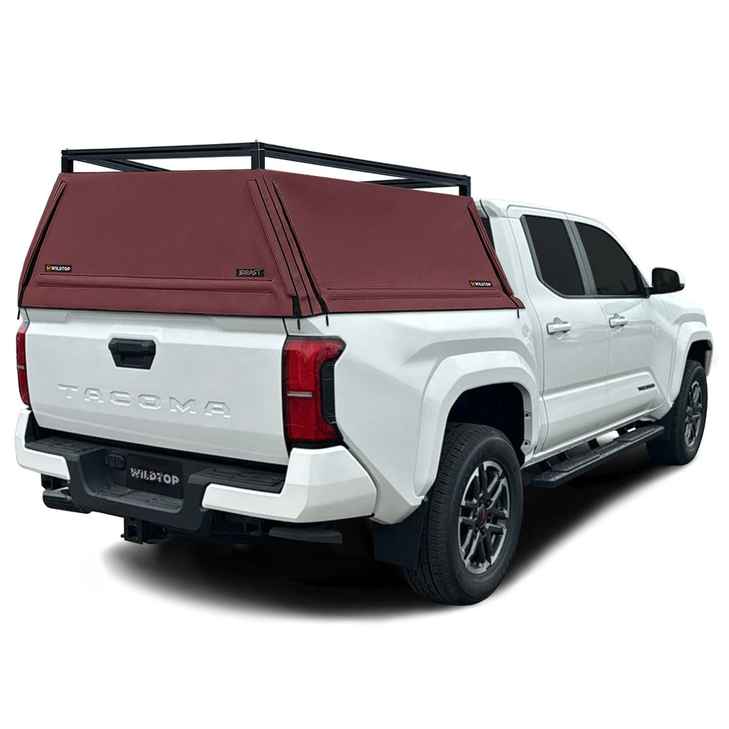WildTop BEAST Soft Truck Cap for Toyota Tacoma 4th Gen 2024-Current 5ft Bed (60.5 in)