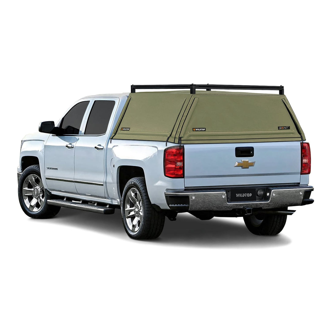 WildTop BEAST Soft Truck Cap for Chevrolet Silverado 2014-2018 Standard Bed (78.9 in)