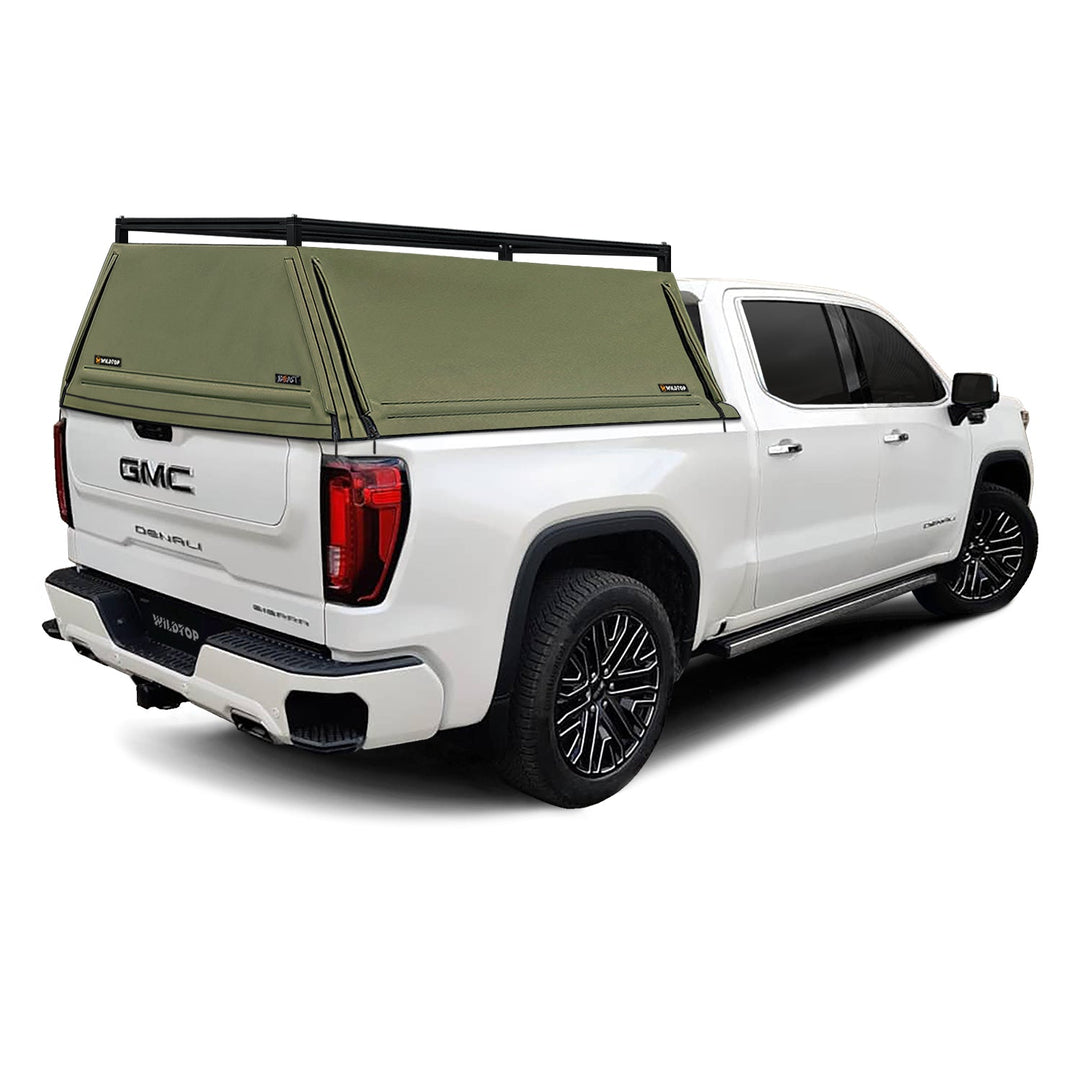 WildTop BEAST Soft Truck Cap for GMC Sierra 2019-Current Short Bed (69.9 in)