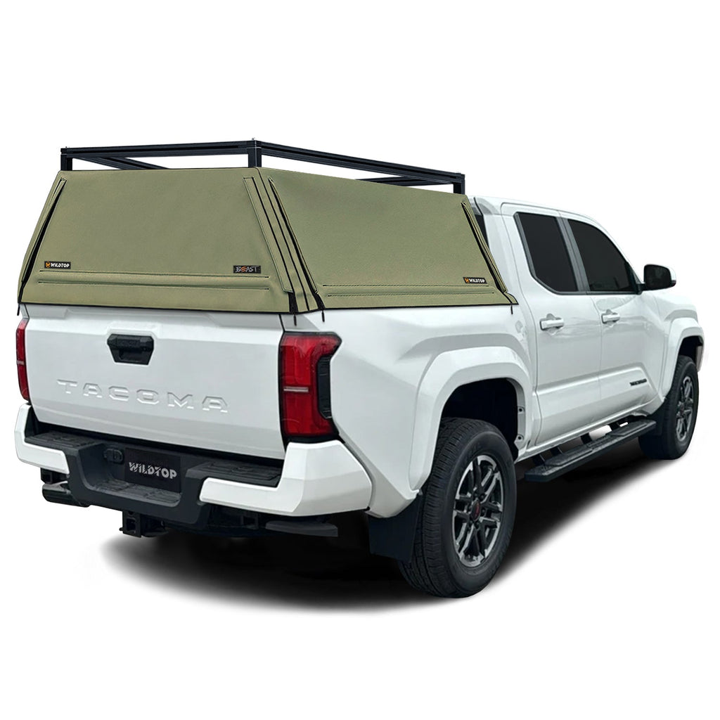 WildTop BEAST Soft Truck Cap for Toyota Tacoma 4th Gen 2024-Current 5ft Bed (60.5 in)
