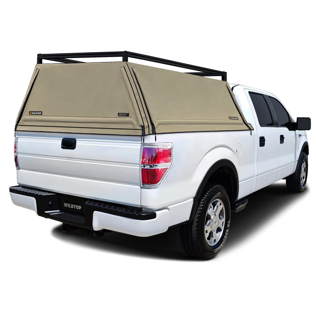 WildTop BEAST Soft Truck Cap for Ford F-150 2009-2014 6.5ft Styleside Bed (78.8 in)