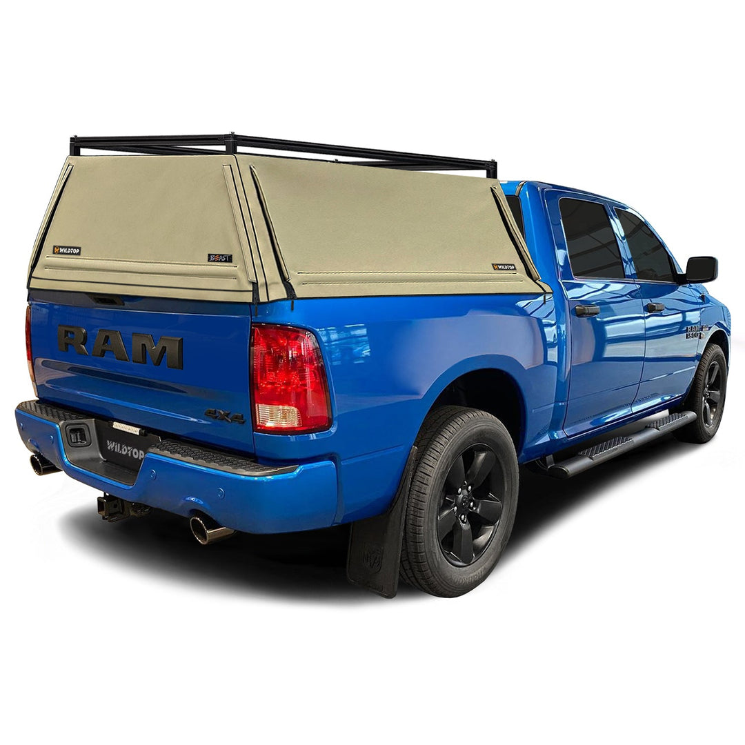 WildTop BEAST Soft Truck Cap for Ram 1500 2009-Current Classic Body Style DS 5&