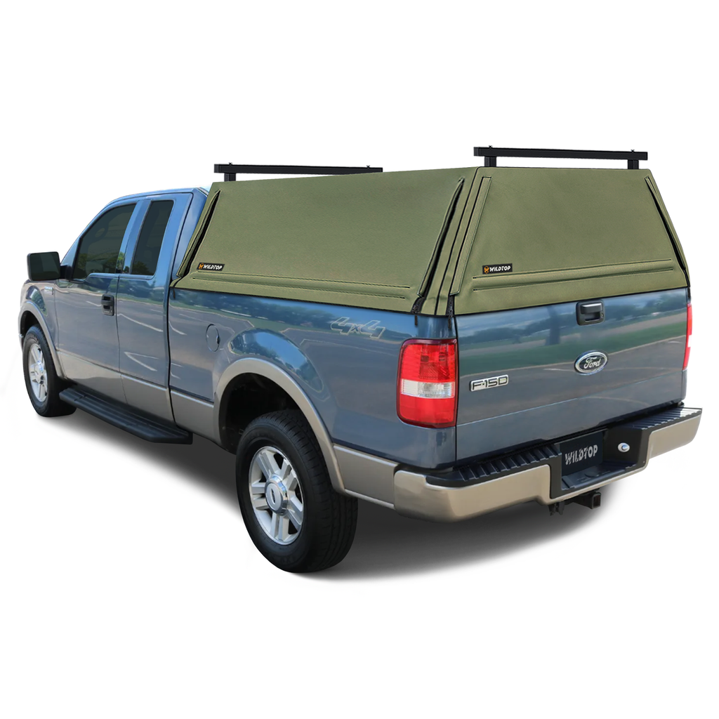 WildTop Soft Truck Cap for Ford F150 2004-2008 6.5 ft Styleside Bed (78.8 in)