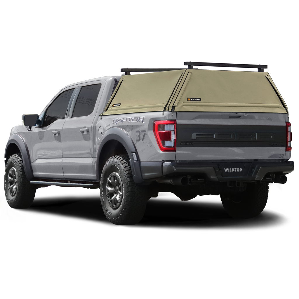 WildTop Soft Truck Cap For Ford F-150 2021-Current 5.5 ft Bed (67.1 in)