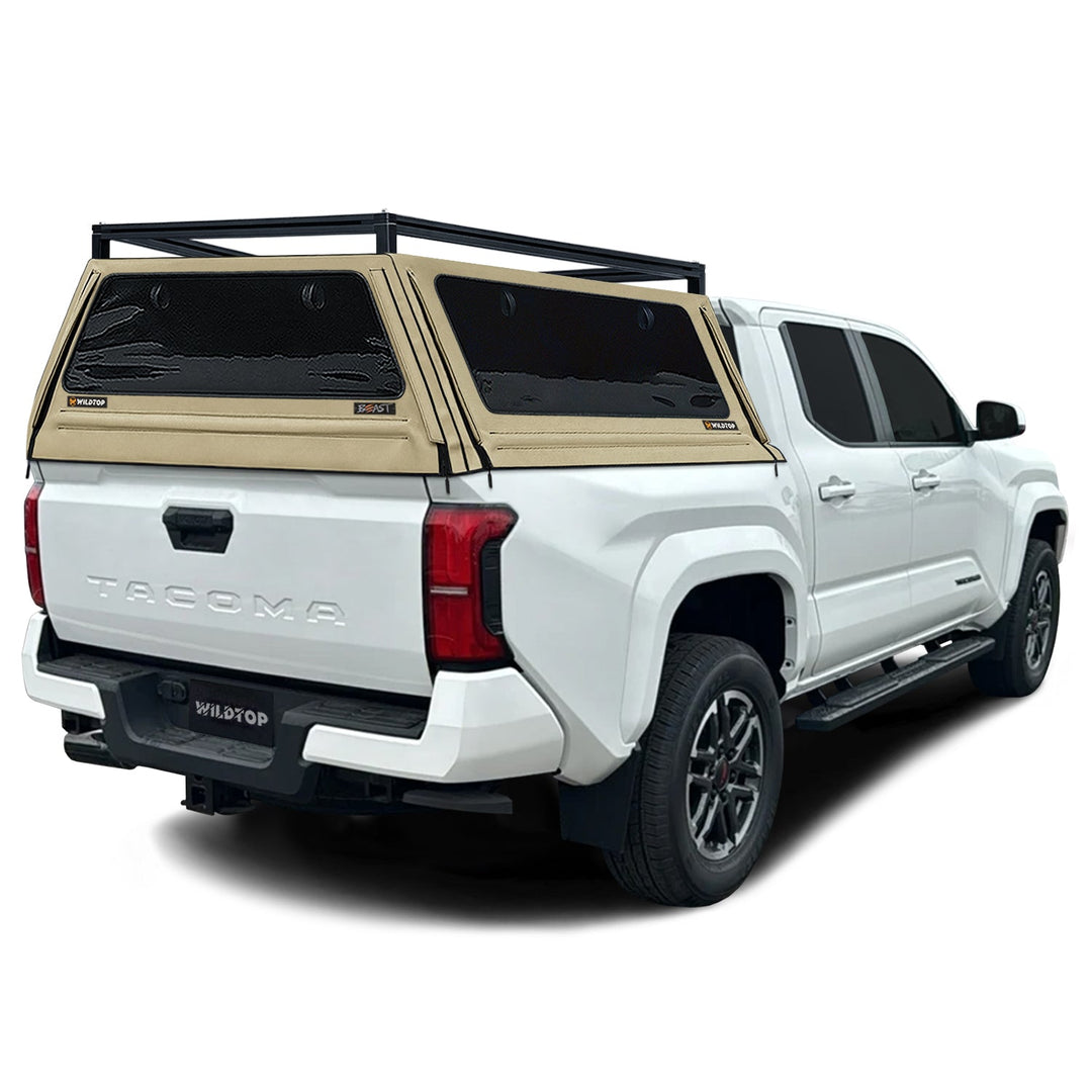 WildTop BEAST Soft Truck Cap for Toyota Tacoma 4th Gen 2024-Current 6ft Bed (73.5 in)