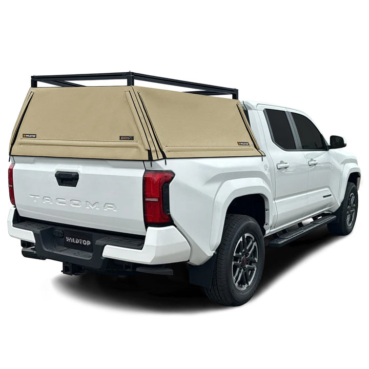 WildTop BEAST Soft Truck Cap for Toyota Tacoma 4th Gen 2024-Current 6ft Bed (73.5 in)