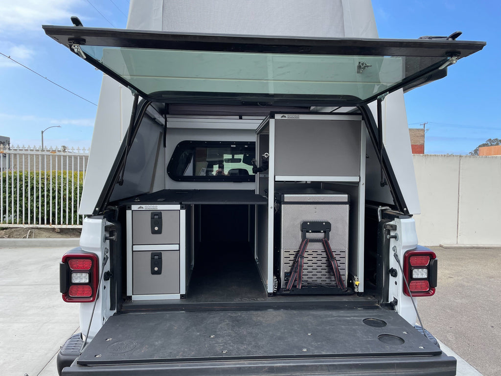 Goose Gear Camper System - Jeep Gladiator 2019-Present JT- Camper 5Ft. Bed Plate System