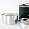 Kovea Triple Stainless Camp Cook Set Large
