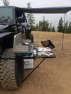 Tailgater Tire Table Large Aluminum Camp Table
